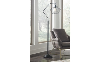 L207181 Makeika METAL FLOOR LAMP (1/CN)