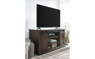 LARGE TV STAND Budmore Rustic BrownW562-48 ASHLEY