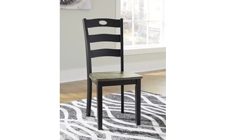 DINING ROOM SIDE CHAIR (2/CN) Froshburg D338-01 ASHLEY