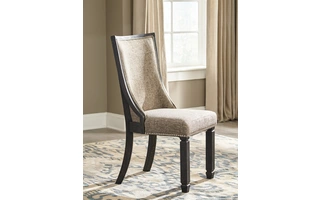 D736-02 Tyler Creek DINING UPH SIDE CHAIR (2/CN)