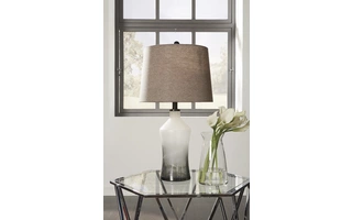 L430534 Nollie GLASS TABLE LAMP (2/CN)