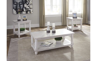OCCASIONAL TABLE SET (3/CN) Cloudhurst WhiteT488-13 ASHLEY