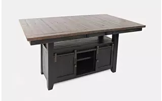 HIGH/LOW DINING TABLE W/12
