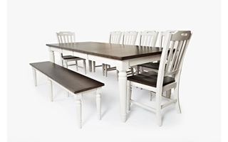 RECTANGLE EXT TABLE W/(2) 18