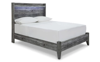 FULL PANEL FOOTBOARD W/RAILS Baystorm GrayB221-84 ASHLEY