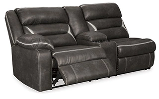 LAF REC POWER SOFA W/CONSOLE Kincord LAF REC Power Sofa w/Console1310459 ASHLEY