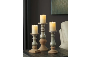 A2000354 Emele CANDLE HOLDER SET (3/CN)