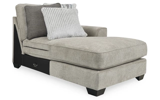 RAF CORNER CHAISE Ardsley Pewter3950417 ASHLEY
