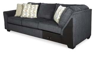 LAF SOFA W/CORNER WEDGE Eltmann Slate4130348 ASHLEY