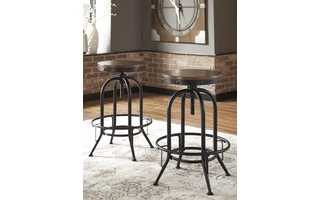 D546-230 Valebeck TALL SWIVEL BARSTOOL (2/CN)