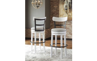 D546-530 Valebeck TALL UPH SWIVEL BARSTOOL(1/CN)