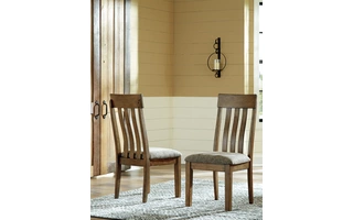 DINING UPH SIDE CHAIR (2/CN) Flaybern D595-01 ASHLEY