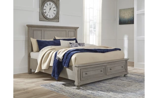 KING/CAL KING PANEL HEADBOARD Lettner Light GrayB733-58 ASHLEY