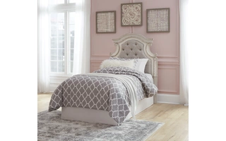 TWIN UPH PANEL HEADBOARD Realyn Two-toneB743-53 ASHLEY