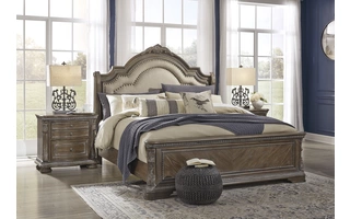 KING/CAL KING PANEL FOOTBOARD Charmond BrownB803-56 ASHLEY