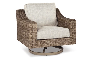 SWIVEL LOUNGE CHAIR (1/CN) Beachcroft BeigeP791-821 ASHLEY FURNITURE