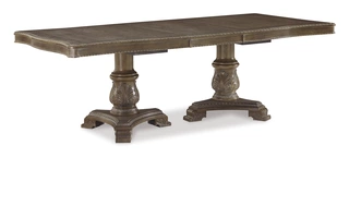 RECT DRM EXTENSION TABLE TOP Charmond BrownD803-55T ASHLEY