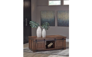 rectangular cocktail table  T372-1 ashley