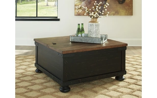 T468-00 Valebeck LIFT TOP COFFEE TABLE