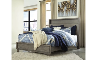 KING BOOKCASE HDBD/FTBD Arnett GrayB552-82 ASHLEY