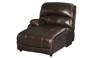 LAF PWR RECLINING BACK CHAISE Hallstrung ChocolateU5240279 ASHLEY