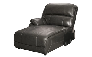 LAF PWR RECLINING BACK CHAISE Hallstrung GrayU5240379 ASHLEY