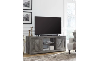 LG TV STAND W/FIREPLACE OPTION Wynnlow GrayW440-68 ASHLEY