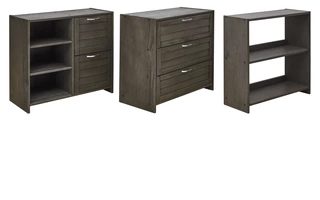 LOFT UNDER BED STORAGE (3/CN) Caitbrook GrayB388-62B ASHLEY