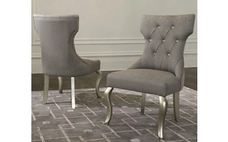 DINING UPH SIDE CHAIR (2/CN) Coralayne D650-03 ASHLEY