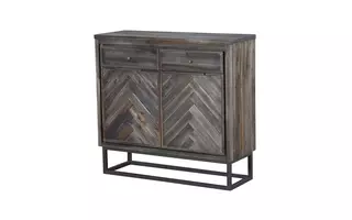ASPEN COURT TWO DOOR TWO DRAWER CABINET 30544 30544 COAST TO COAST ACCENTS