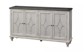 ST. CLAIRE FOUR DOOR CREDENZA 36533 36533 COAST TO COAST ACCENTS