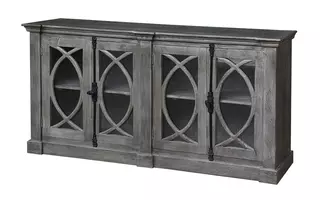 FOUR DOOR CREDENZA 37134 37134 COAST TO COAST ACCENTS