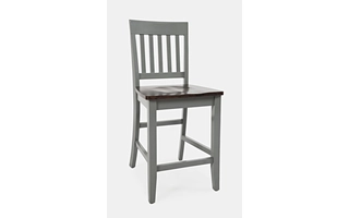SLATBACK STOOL (2/CTN) NATURE'S EDGE COLLECTION NATURE'S EDGE COLLECTION 1836-BS393KD JOFRAN
