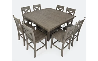 HIGH/LOW STORAGE TABLE W/12