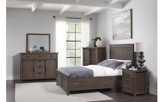 KING BARN DOOR HEADBOARD MADISON COUNTY COLLECTION MADISON COUNTY COLLECTION 1700B-KBDHB JOFRAN