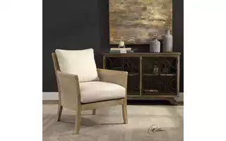 ENCORE ARMCHAIR, NATURAL 23461 23461 UTTERMOST