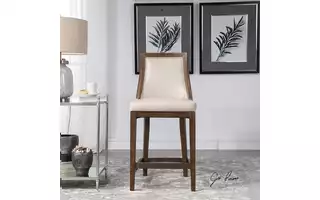 PURCELL COUNTER STOOL 23501 23501 UTTERMOST