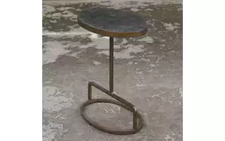 JESSENIA ACCENT TABLE, BLUESTONE 25348 25348 UTTERMOST