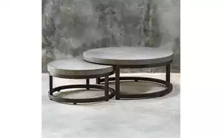 AIYARA NESTING COFFEE TABLES, S/2 25882 25882 UTTERMOST