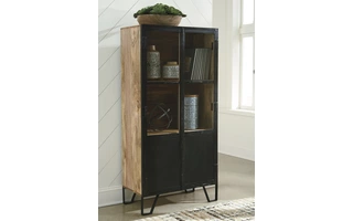 ACCENT CABINET/GABINWELL Gabinwell - Black/Brown A4000213 ASHLEY