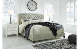 B090-781 Jerary QUEEN UPHOLSTERED BED