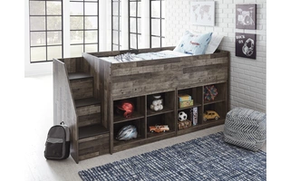 TWIN LOFT BED DEREKSON Derekson Multi GrayB200-68T ASHLEY