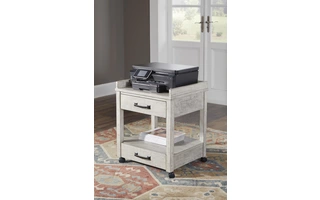PRINTER STAND Carynhurst WhitewashH755-11 ASHLEY