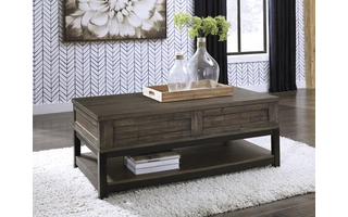 LIFT TOP COFFEE TABLE Johurst Grayish BrownT444-9 ASHLEY