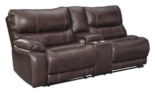 LAF DBL REC PWR CON LOVESEAT Muirfield MahoganyU4340137 ASHLEY