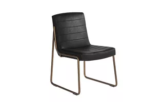 ANTON DINING CHAIR - VINTAGE BLACK ANTON 103413 SUNPAN