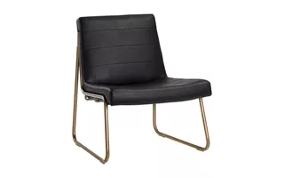 ANTON LOUNGE CHAIR - VINTAGE BLACK ANTON 105098 SUNPAN