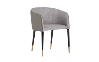 ASHER DINING ARMCHAIR - FLINT GREY NAPA TAUPE ASHER 103148 SUNPAN