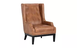 BIBLIOTECA LOUNGE CHAIR - TOBACCO TAN BIBLIOTECA 105259 SUNPAN