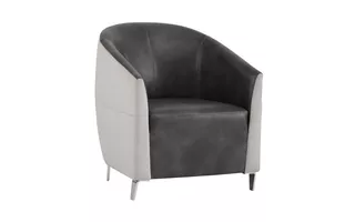 BRONTE LOUNGE CHAIR - PICCOLO DOVE OVERCAST GREY BRONTE 103507 SUNPAN